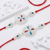 Festive Florals Rakhi Set