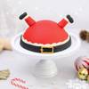 Gift Festive Santa Surprise Fondant Cake (750 Gm)