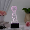Gift Finger Heart Personalized LED Lamp