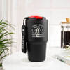 First I Drink The Coffee Personalized Black Sipper Online