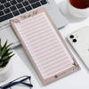 Floral Beige To-Do List Notepad