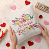 Buy Floral Charm Personalized Cushion
