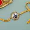 Gift Floral CZ Personalized Rakhi