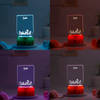 Buy Floral Desire Personalized LED Lamp
