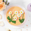Buy Floral Peach Cake