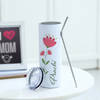 Gift Floral Sips Personalized Tumbler
