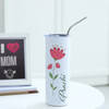 Floral Sips Personalized Tumbler