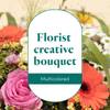 Florist creative bouquet - multicolored