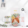 Flowery Elegance Personalized Daily Essentials Hamper For Her