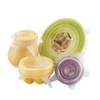 Food Cover Lid - Reusable - Silicone - Set Of 6 Online