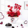 Forever Mine Valentine's Day Mug Arrangement Gift