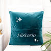 Shop Forever Sisters Personalized Velvet Pocket Cushion - Blue