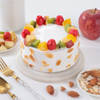 Fresh Fruit Cream Cake (1 Kg)