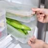 Fridge Storage Box - 2 Layered - Transparent - Single Piece Online