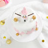 Gift Frosty Bliss Fondant Cake (1Kg)