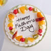 Gift Fun and Fantastic Fruit Cream Cake For Dad