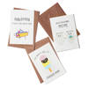 Funny Family Greeting Cards - Set Of 3