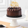 Gift Ganache Delight New Year Truffle Cake