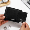 Genuine Leather Personalized Wallet And Card Holder Combo