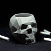 Geometric Skull Plant Holder And Pen Stand - Single Piece Online