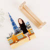 Buy Girl At Burj Khalifa Personalized Caricature