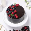 Gift Glossy Chocolate Berry Cake (1 Kg)