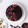 Buy Glossy Chocolate Berry Cake (Half Kg)