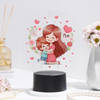 Gift Glowing Hug Mother's Day LED Lamp