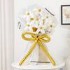 Buy Gold And White Floral Balloon Bouquet
