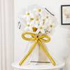 Buy Gold And White Floral Balloon Bouquet