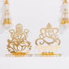 Golden Acrylic Ganesha And Laxmi Ji