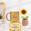 Golden Bloom Personalized Birthday Hamper