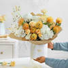Buy Golden Blooms And Mango Delight Gift Combo