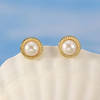 Gift Golden Grace 14K Pearl Earrings
