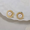 Buy Golden Grace 14K Pearl Earrings