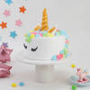 Gift Golden Horn Floral Unicorn Cake (2.5 Kg)