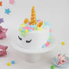 Buy Golden Horn Floral Unicorn Cake (2.5 Kg)