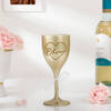 Buy Golden Luxe Personalized Wine Glass Set For Couples