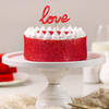 Good Old Red Velvet Valentine's Cake