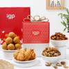 Gourmet Diwali Snacks And Sweets Gift Hamper