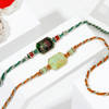 Gift Graceful Designer Rakhis - Set Of 2