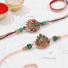 Gift Graceful Peacock Rakhis Hamper