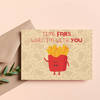 Gift Greeting Card - Time Fries - Single Piece