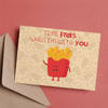 Greeting Card - Time Fries - Single Piece