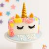 Buy Half Birthday Unicorn Celebration Cake