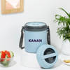 Gift Hamesha Hungry Personalized Lunch Box - Blue