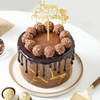 Buy Happy Anniversary Chocolate Ganache Cake (Half Kg)