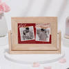 Buy Happy Anniversary Personalized Rotating Wooden Photo Frame