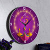 Gift Happy Diwali Ganesha Wooden Wall Clock