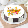 Happy Diwali Lantern & Diya Poster Cake (1 Kg)